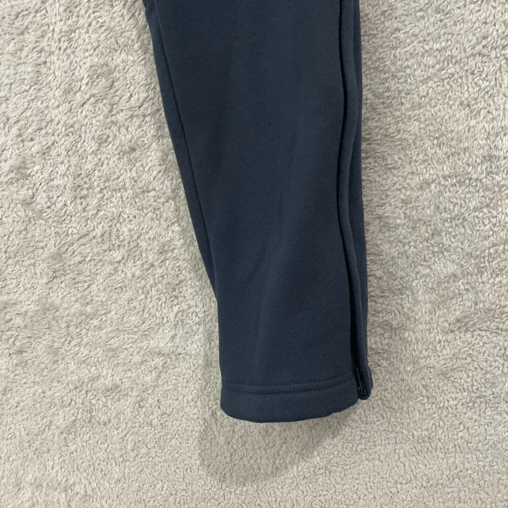 NEW Adidas Mens S Navy Blue Jogger Pants Polyester Athletic